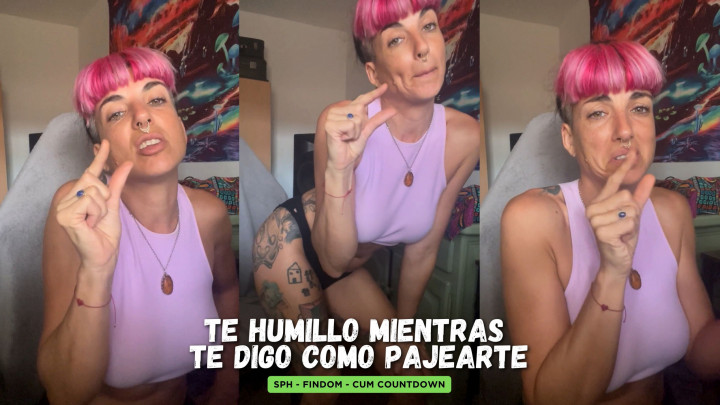 SPH - Te humillo mientras te digo como pajearte