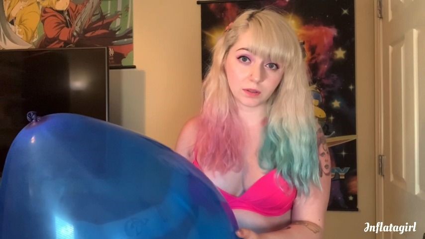Inflatagirl Scolding Bf For Leaving His Balloons Out