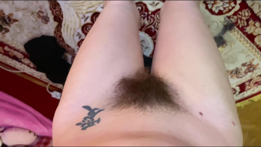 Cuteblonde666 Close Up On My Hairy Pussy Big Bush 4K