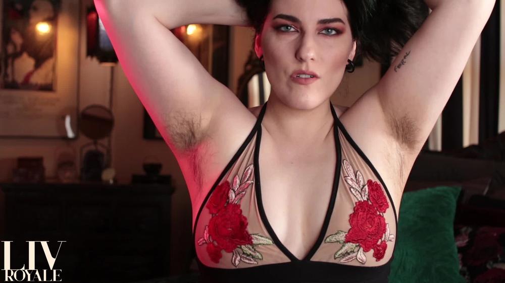 LivRoyale - Hairy Pits Tease for a Filthy Fucker