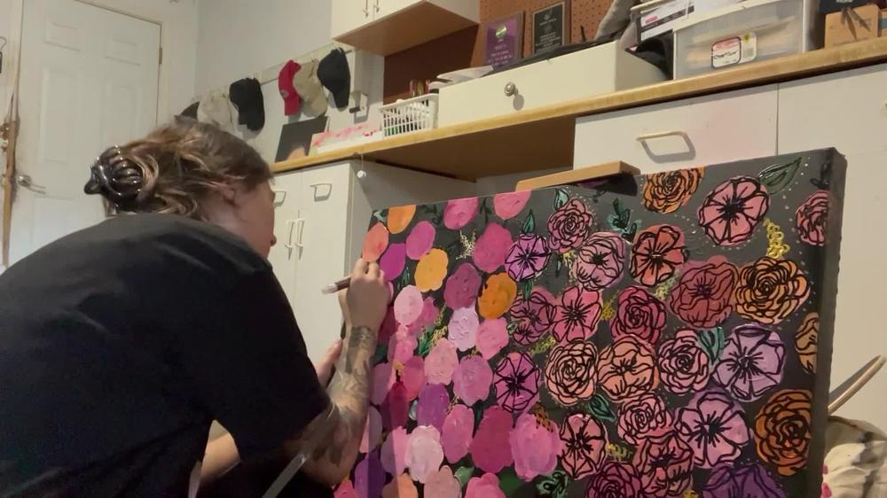 Charlottemae - Floral Painting - Manyvids