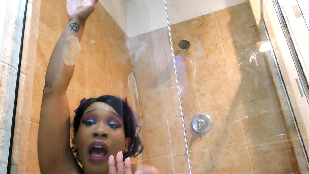 Subbiecupcake Smooshed By The Shower Slime