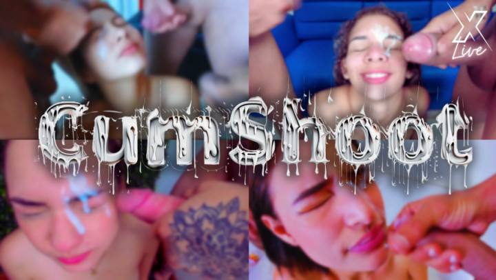 Stunning Facial CUMSHOT Compilation Covered