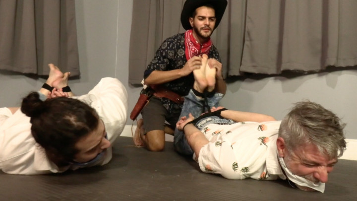 Richard & Russell Tickled By Sebastian
