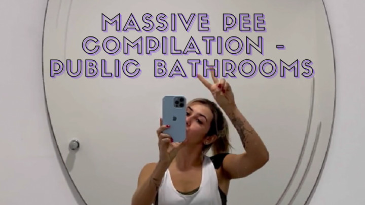 MASSIVE PEE COMPILATION - Only Public - May 25, 2022