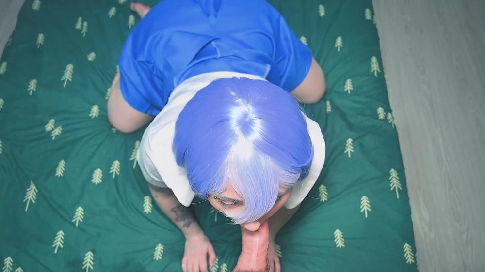 Spookyboogie - Rei Ayanami Gets Cock In Her Fat Ass - Manyvi