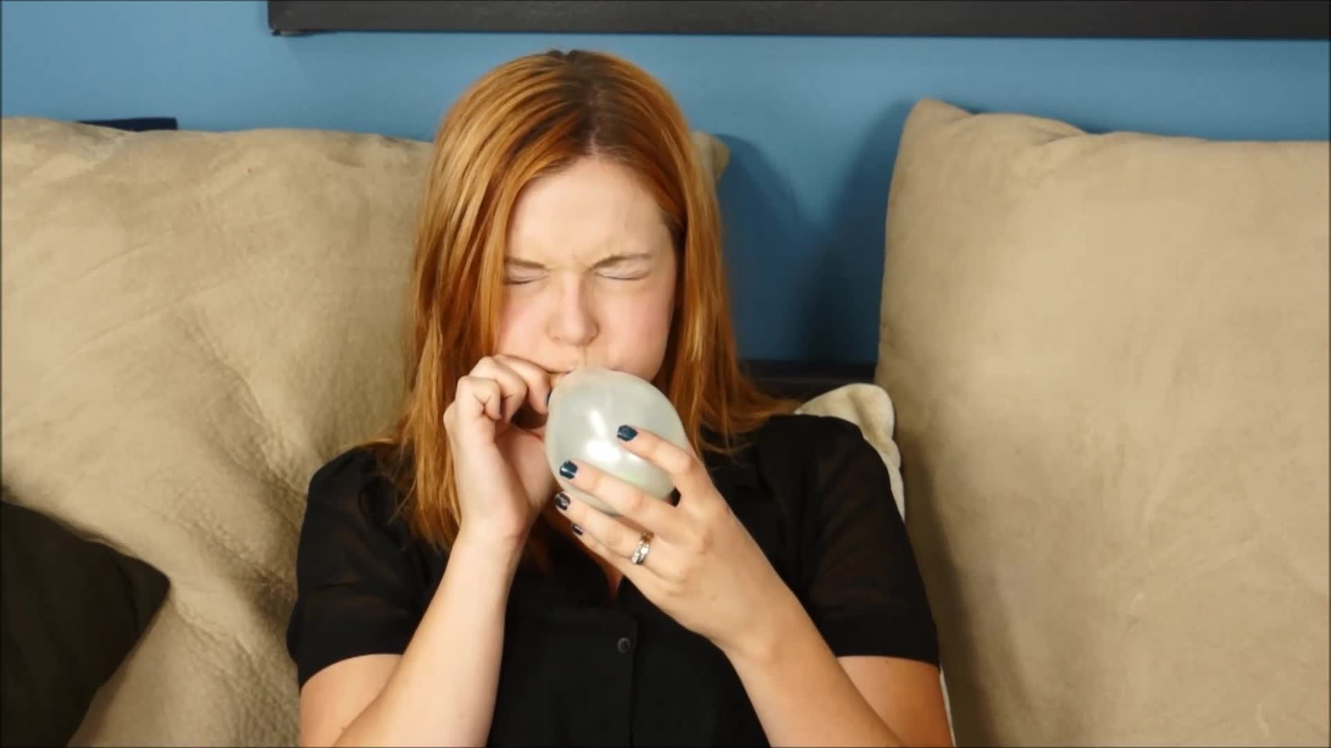 Amy's Tiny Balloon Blow to pop B2P