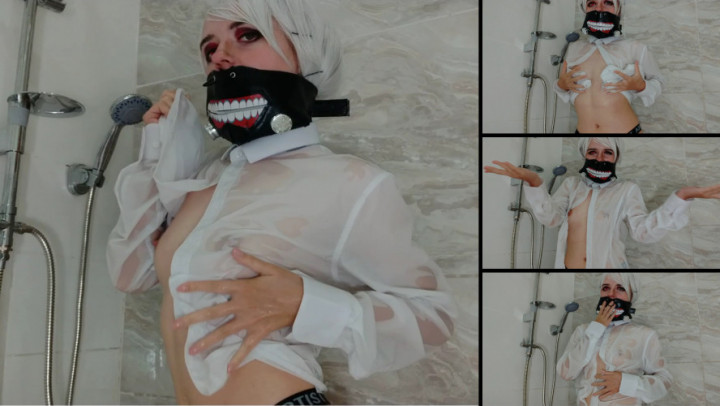 Tokyo Ghoul cosplay - Wet and Horny - Jul 25, 2020