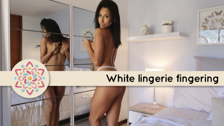 White Lingerie Fingering