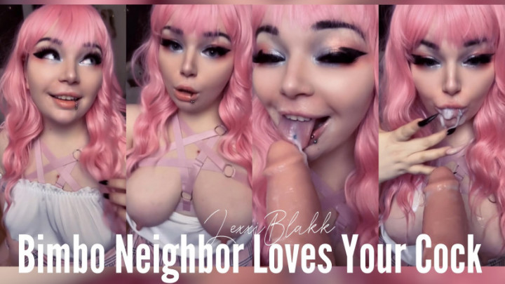 Bimbo Neighbor Loves Your Cock