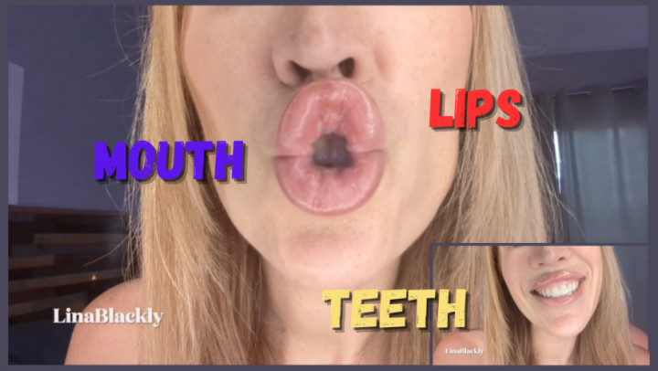 Square Shape Lips Fetish - Natural Makeup