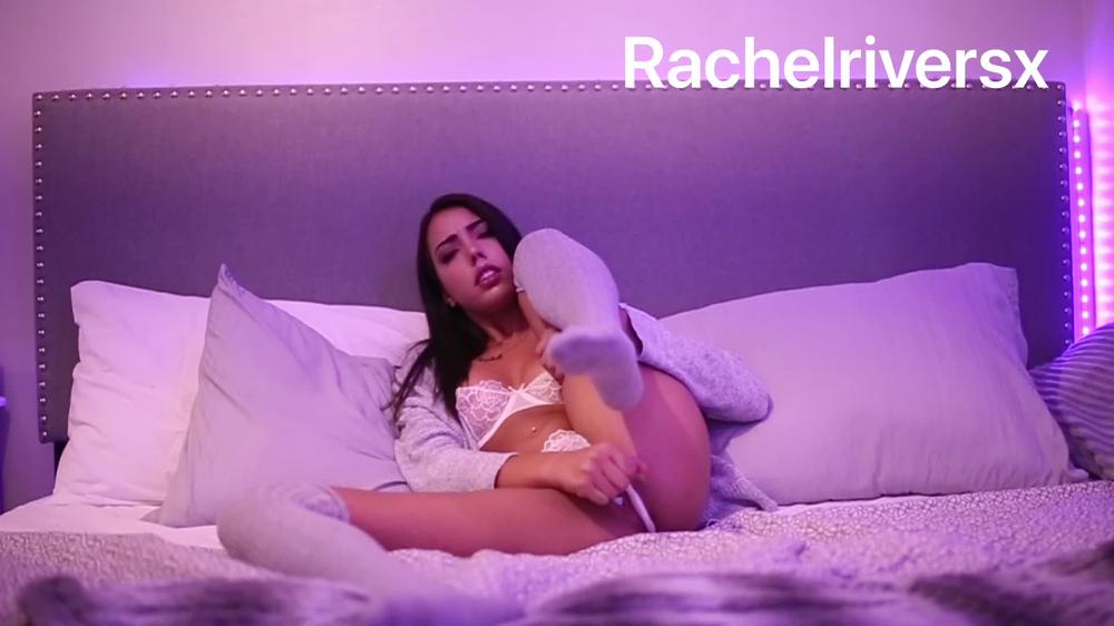 Cumming In White Panties Before Bed