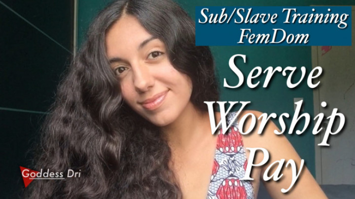 Your existence - Serve, Worship, Pay