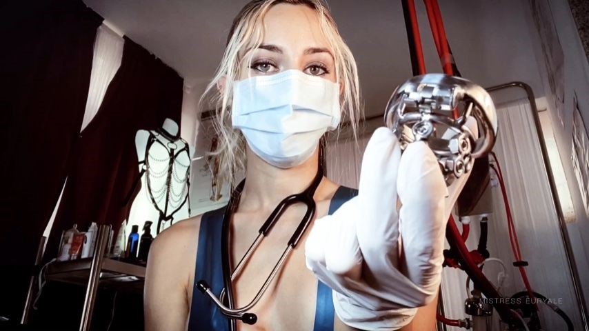 Mistress Euryale Chastity For Masturbation Addict