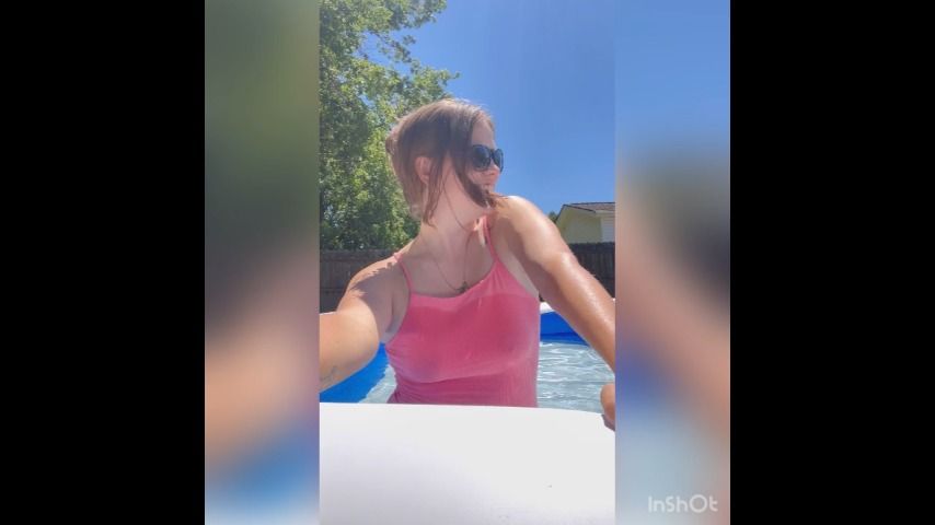 POV/JOI embarrassing you in the pool - July 02, 2022