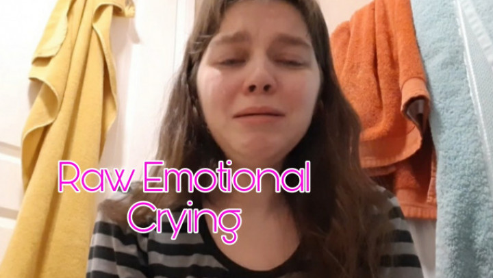 Hot Raw Emotional Crying & Nose Blowing