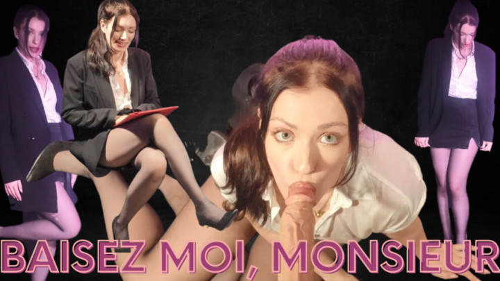 Blackmailed Intern in Heels Speaks French - August 17, 2023