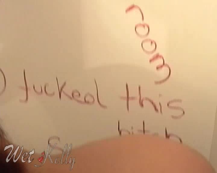 Wet Kelly Sucking And Fucking Trough Glory Hole