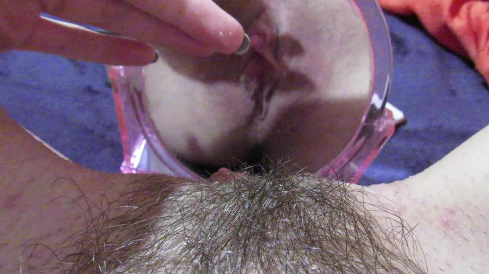 Cuteblonde666 Close Up Big Clit Pussy Play With Mirror