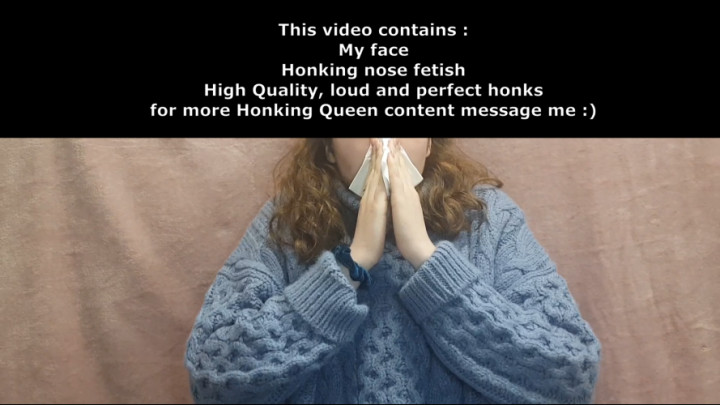 LOUD HONKING NOSE BLOWING  #1 - January 31, 2022