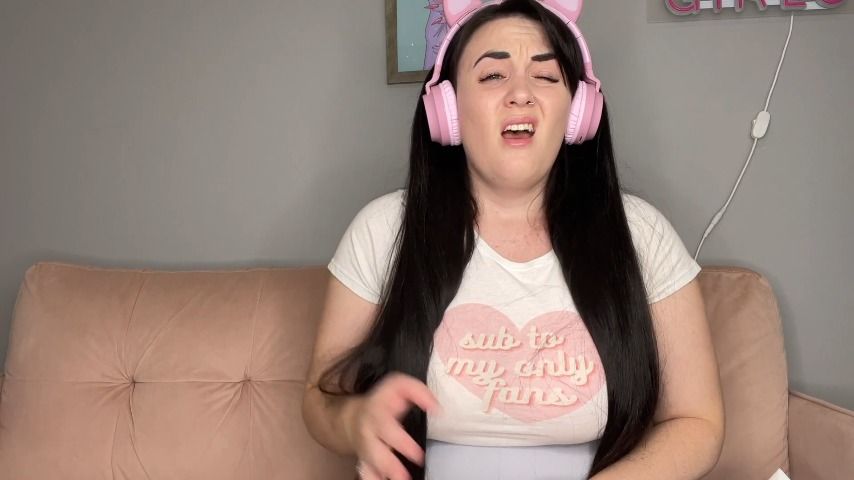 E-Girl Sneezes and Strips For You