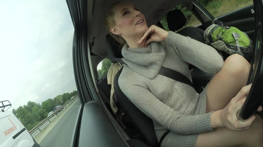Ariel Anderssen Driving In My Roll Neck Sweater