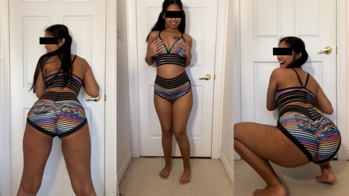 Thick Asian Twerking in Slutty Outfit - May 29, 2022