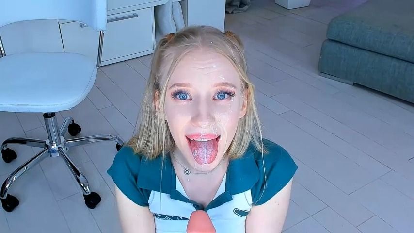 pov bj+Facial+ sensual dildo riding - March 30, 2022