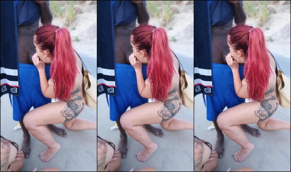 Ruby Onyx Public Double Team Bj