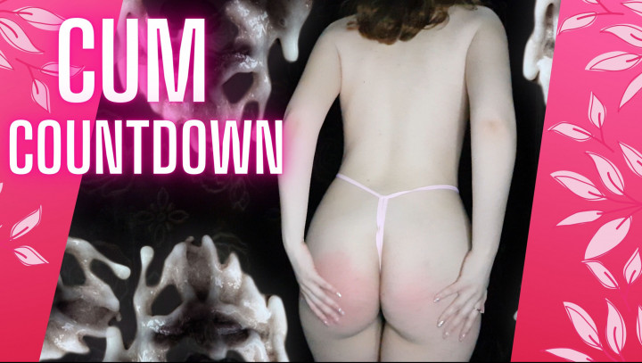 JOI Cum countdown game - panties try on - March 03, 2022