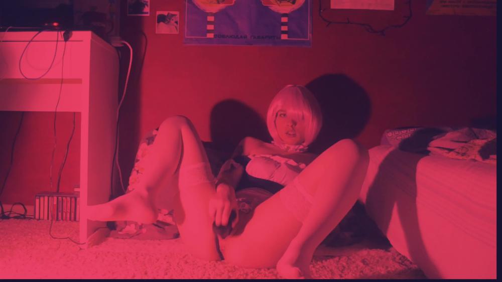 Spookyboogie - Ram Re Zero And Bbc Dildo In Her Pussy - Many