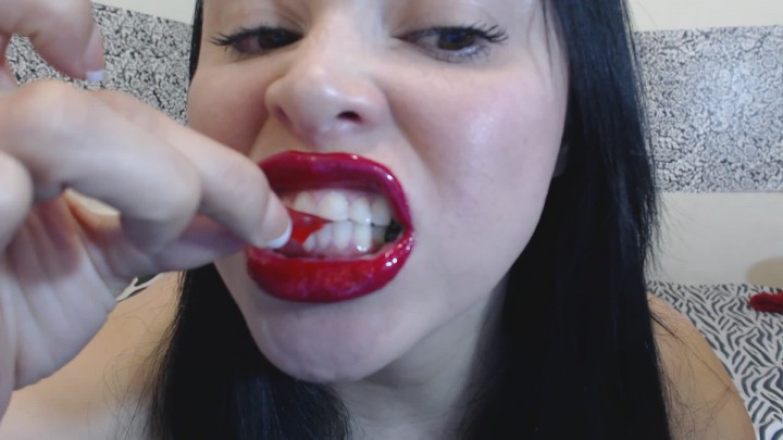 Eating gummy bears