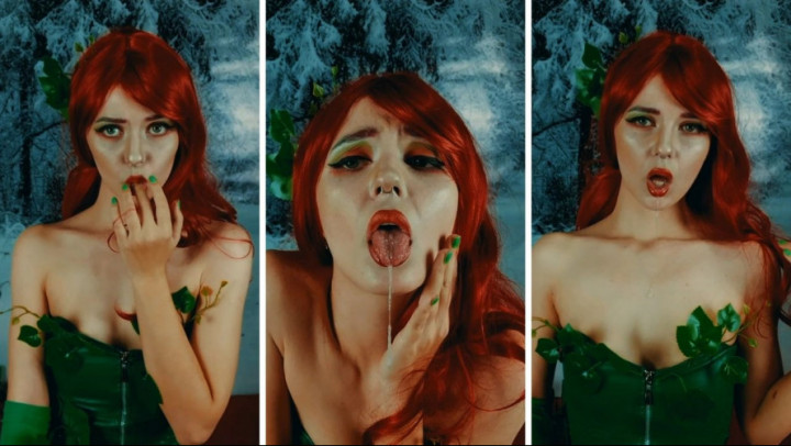 Poison Ivy - ahegao and saliva fetish - Mar 17, 2021