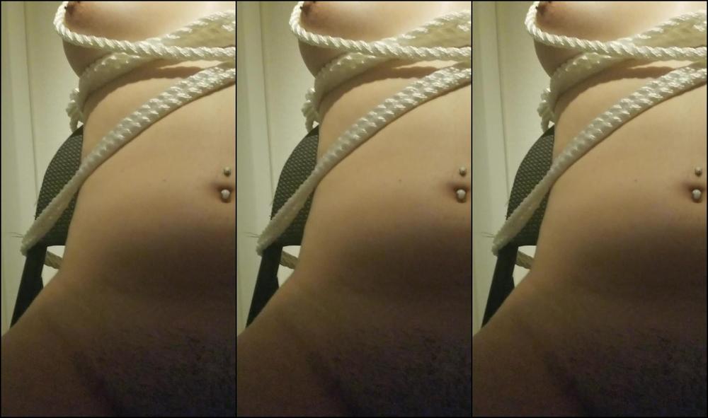 Gagged And Tied To A Chair