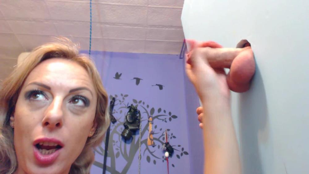 Kinkyporncpl Mommy Roleplay Gloryhole Handjob Bj Cum