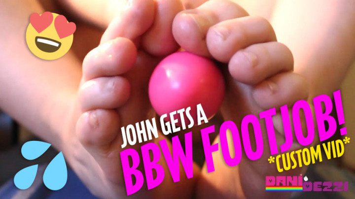 John Gets a BBW Footjob! / CUSTOM VID - June 29, 2020