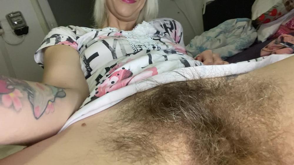 Cuteblonde666 Happy Holidays Hairy Pussy Free Video