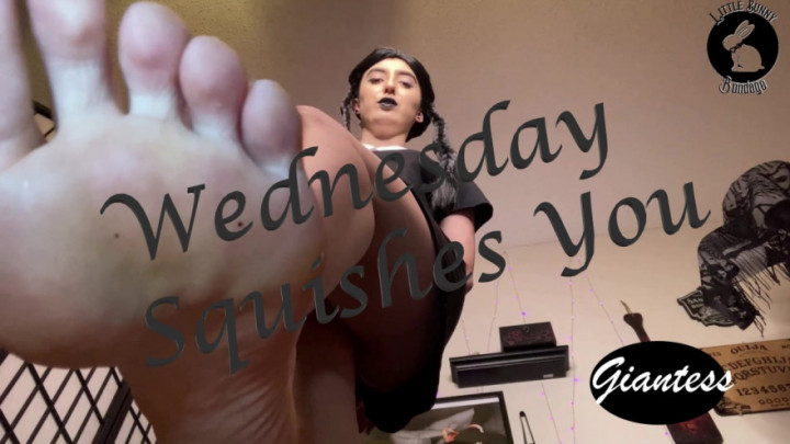 Wednesday Squishes You with Her Foot - May 24, 2022