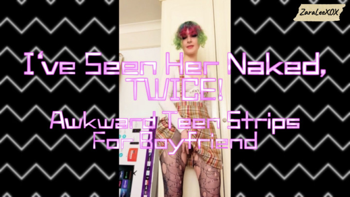Awkward Punk Teen Strips For Boyfriend - Jan 17, 2023