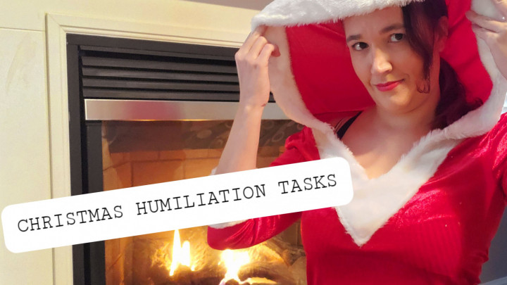 Christmas Humiliation Tasks - December 03, 2020