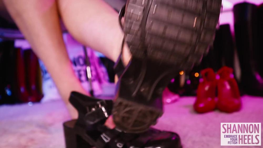 Shiny Shoe Try On Haul
