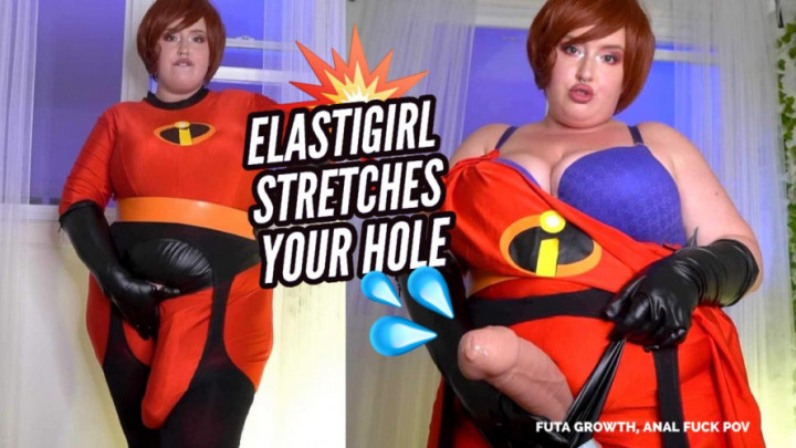 Elastigirl Stretches your Asshole - futa growth - October 29, 2023