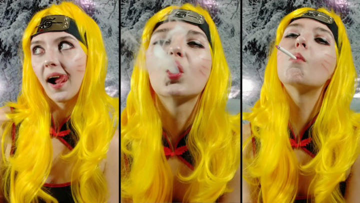 Naruto cosplay: sexy smoking - Mar 15, 2020