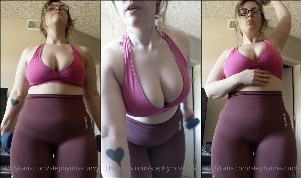 stephymisscurvy 03 06 2020 44658928 Just a peak at my upper body day