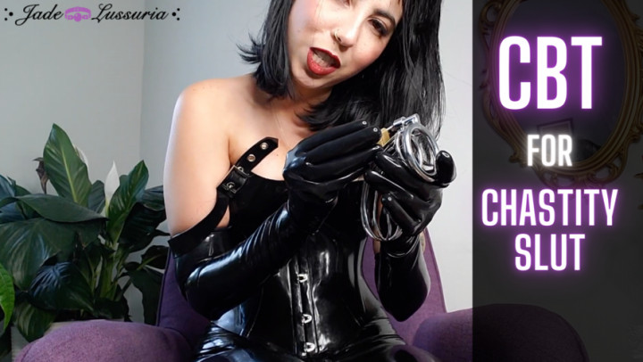 CBT for Chastity Slut