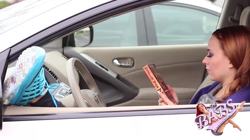 Becky's Feet In The Driver's Seat - Nov 15, 2018