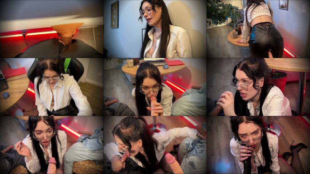 Secretary's Bukkake Fantasy