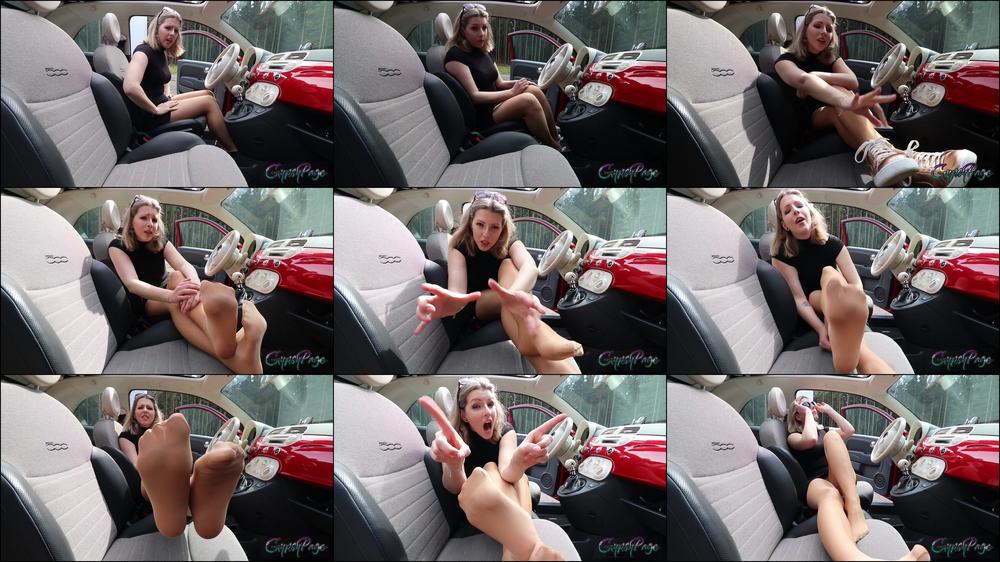 Gypsypage Tickle Fetish For Fragrant Nylon Feet