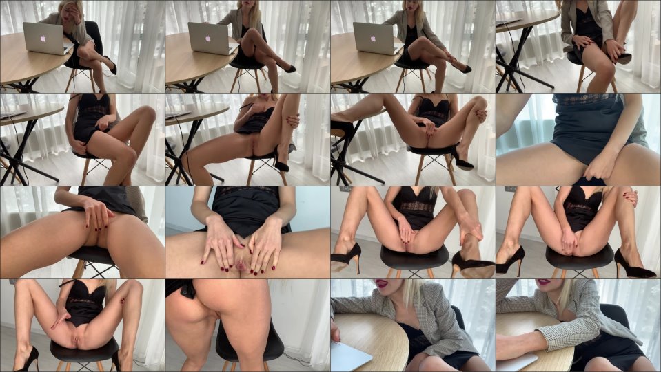 Alexagrey Secretary Decided Cum While Working