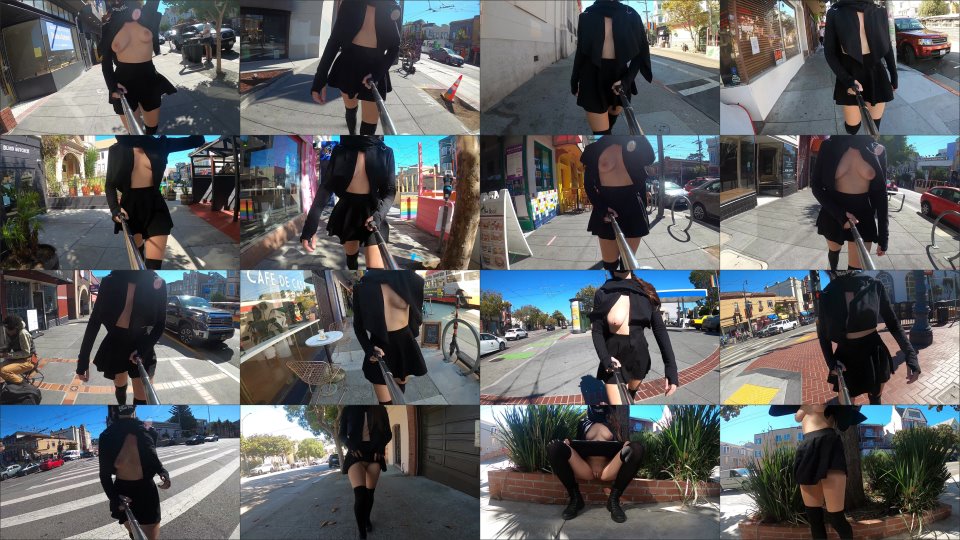 Shy Goth Open Hoodie Part 2